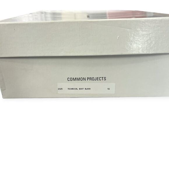 Common Projects Technical Leather Boot Black EU 42 2325 MADE IN ITALY NWT main image 11